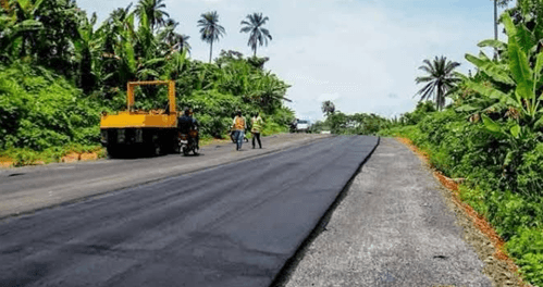Construction of roads at Ankpa Township