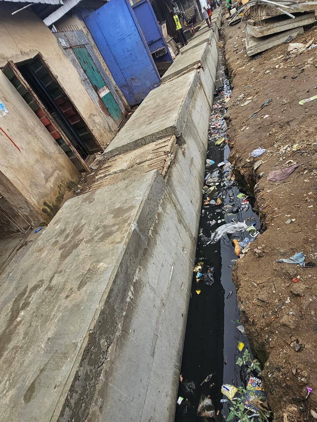Construction of 2 Kilometers Drainage Work