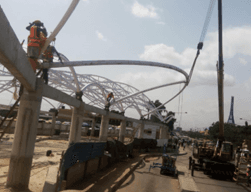 Construction of Yaba Bus Terminal gallery 1